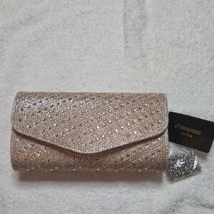 Rose Gold Clutch Back